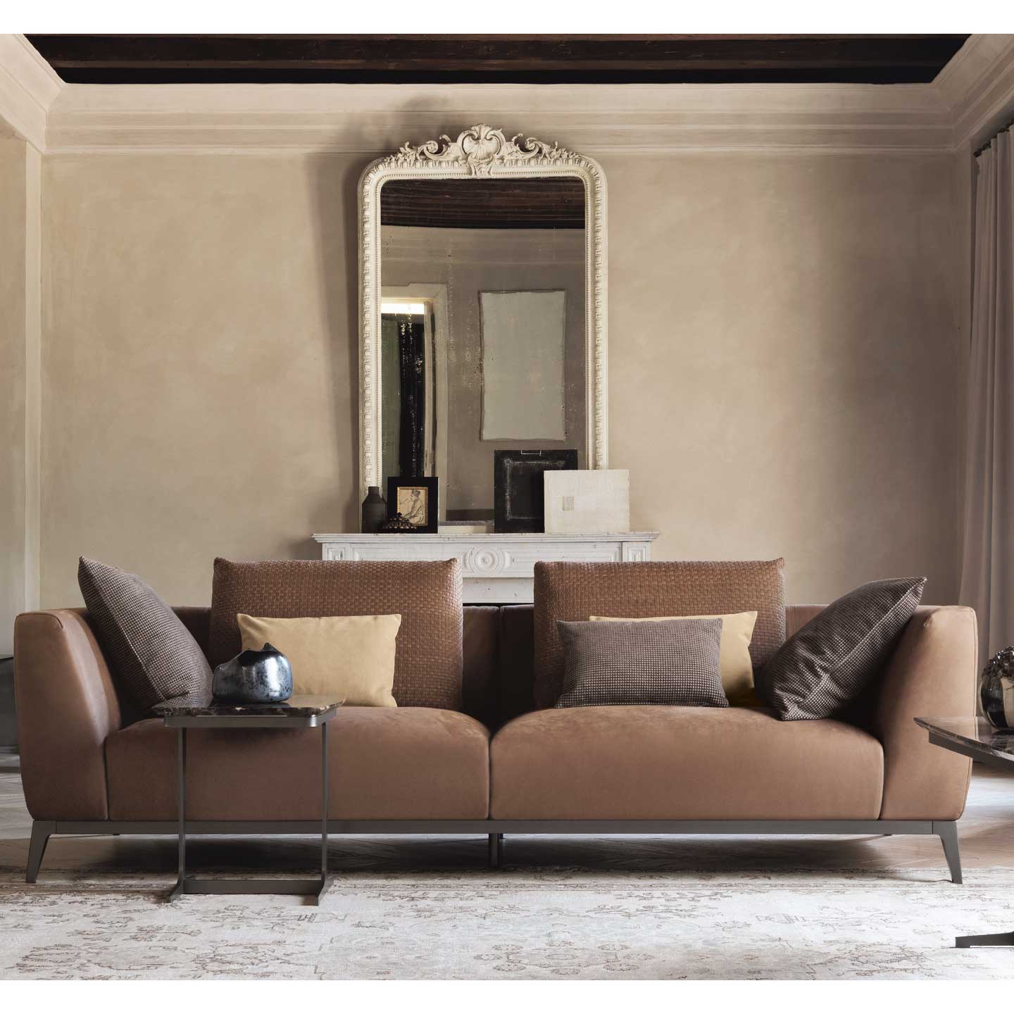 Olivier Sofa 250cm | Silver Ionio 434 Fabric