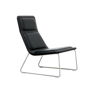 Low Pad Chair | Anthracite Hallingdal 533 Seat and Back