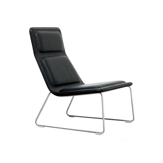 Low Pad Chair | Anthracite Hallingdal 533 Seat and Back