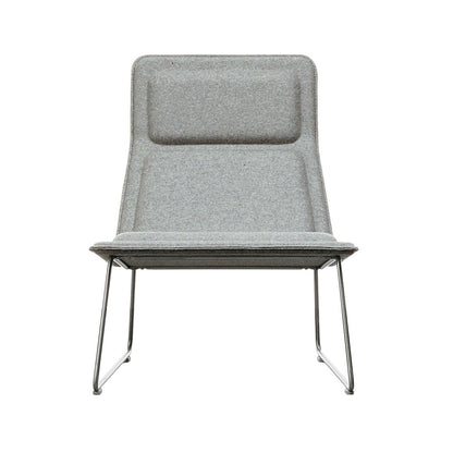 Low Pad Chair | Grey White Hallingdal 126 Seat and Back