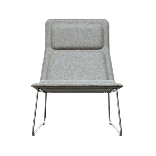 Low Pad Chair | Grey White Hallingdal 126 Seat and Back