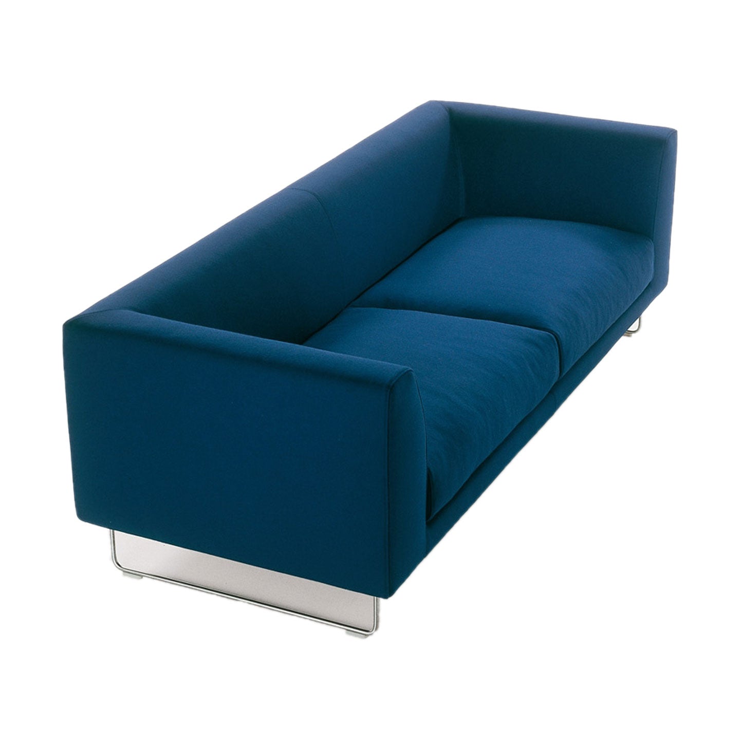 Elan 2 Seat Sofa | Tele Ecru Cotton Fabric