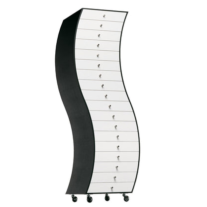 Progetti Compiuti Side 1 | Black Stained Ash and Matt White Lacquer