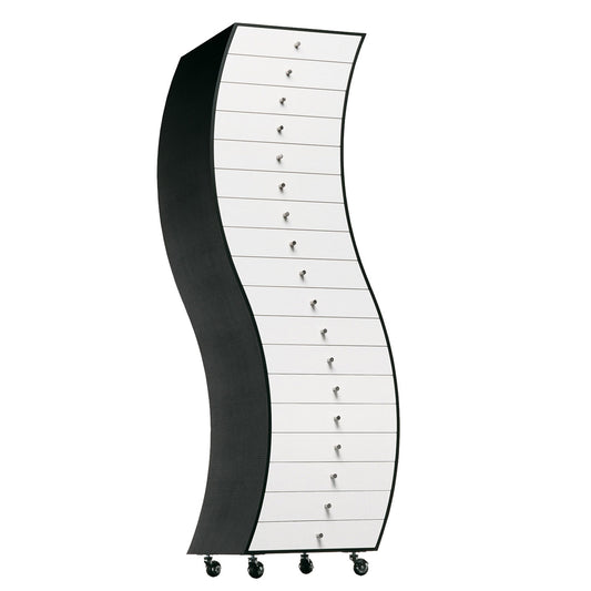 Progetti Compiuti Side 1 | Black Stained Ash and Matt White Lacquer
