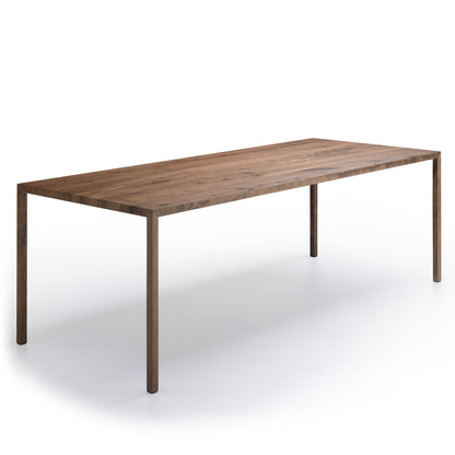 Tense Material Table | Natural Oak Wrapped Top and Legs