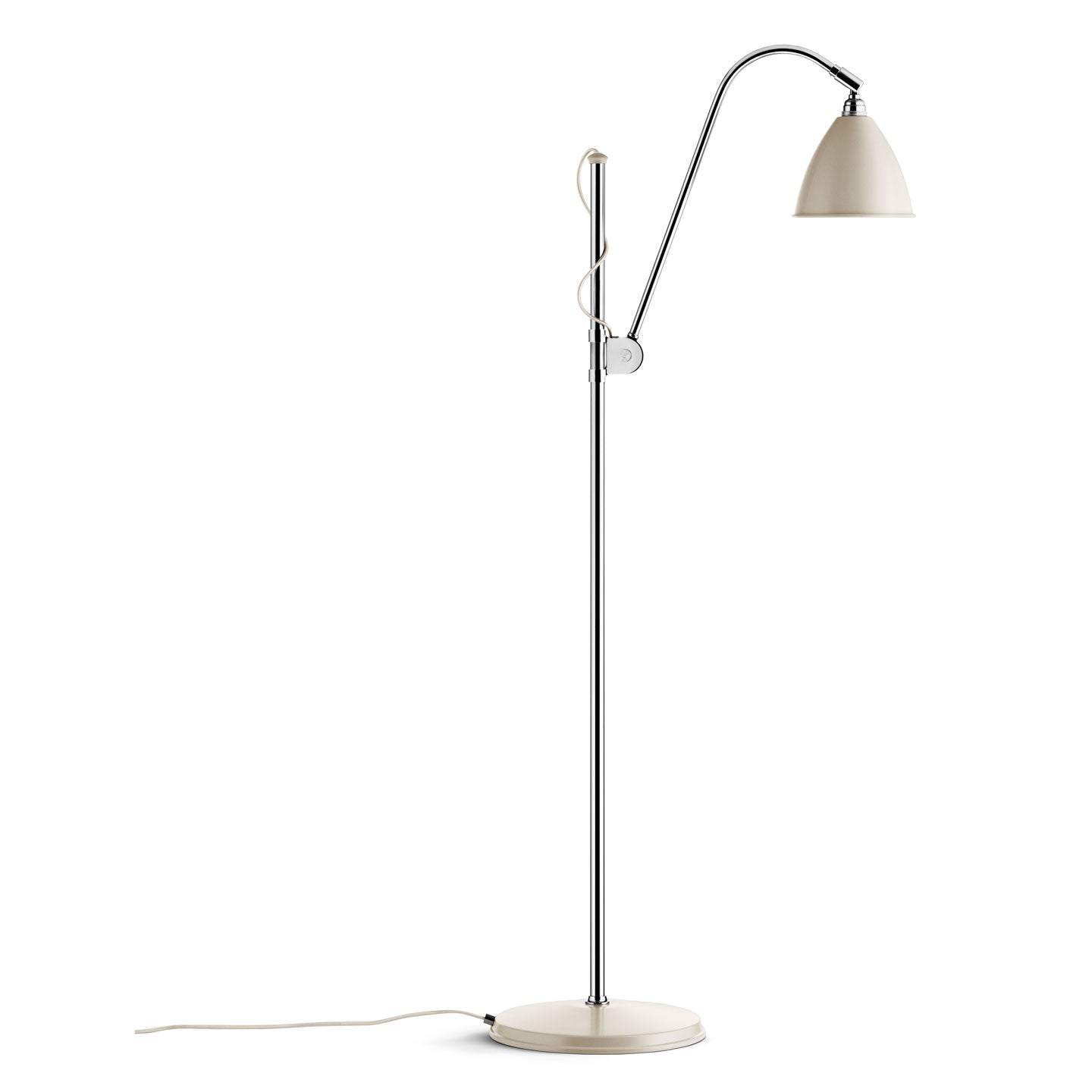 BL3 Floor Lamp | Matt White Shade and Base