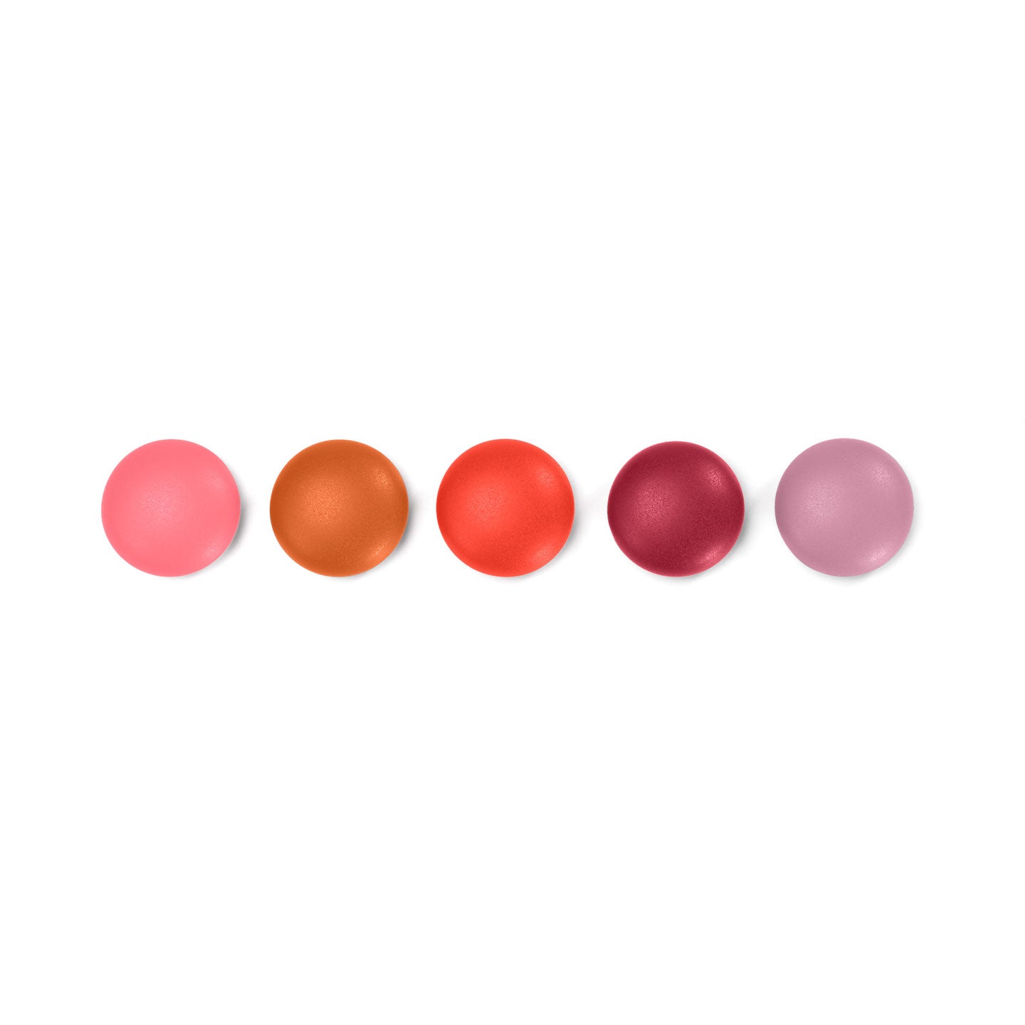 Magnet Dots - Set of 5 | Red Tones