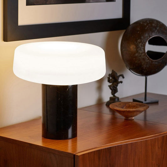 Solid Table Lamp | Nero Marquina Black Marble