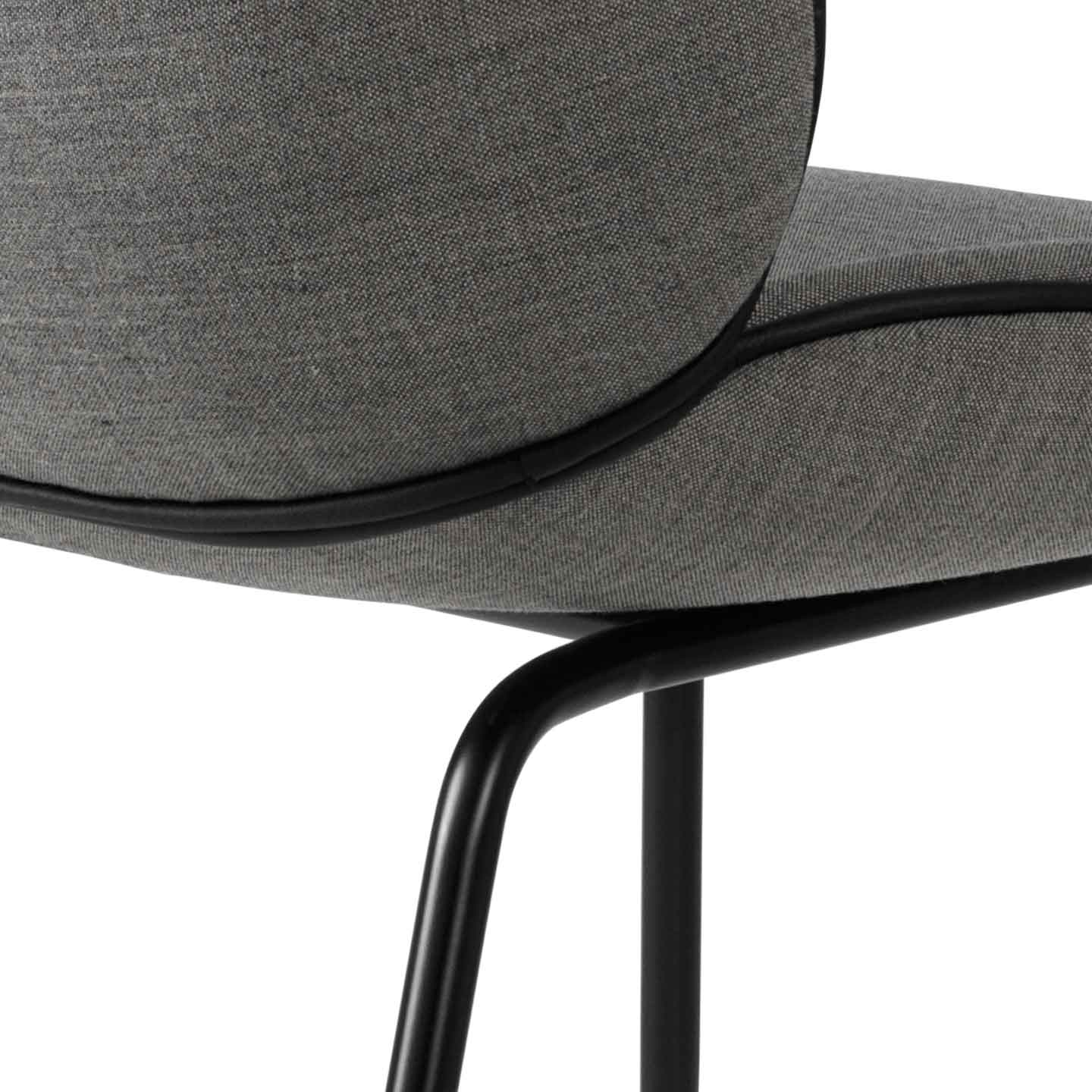 Beetle Dining Chair | Grey Green 926 Canvas Upholstery