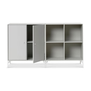 Pair Sideboard | Nordic Grey Lacquer