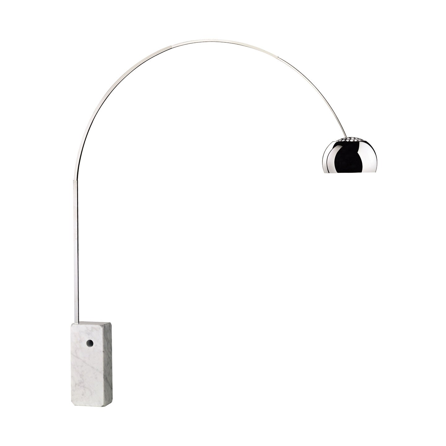 Arco Floor Lamp | White Marble