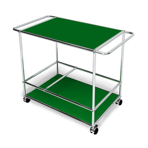 USM Icon Trolley | Green Lacquer Panels