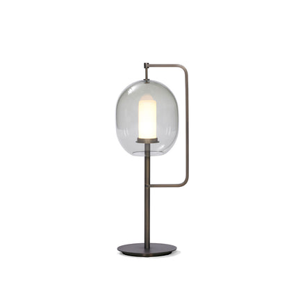 Lantern Table Lamp | Burnished Brass