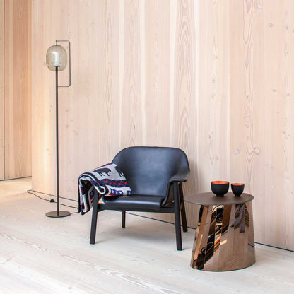 Lantern Tall Floor Lamp | Burnished Brass