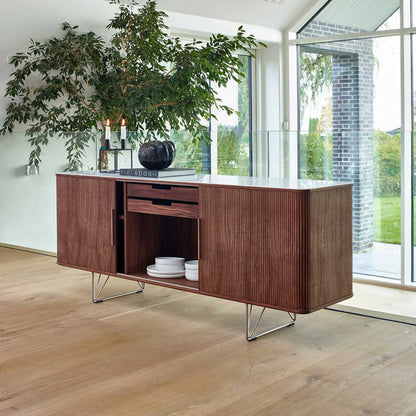Tambour Sideboard AK2730 | Walnut