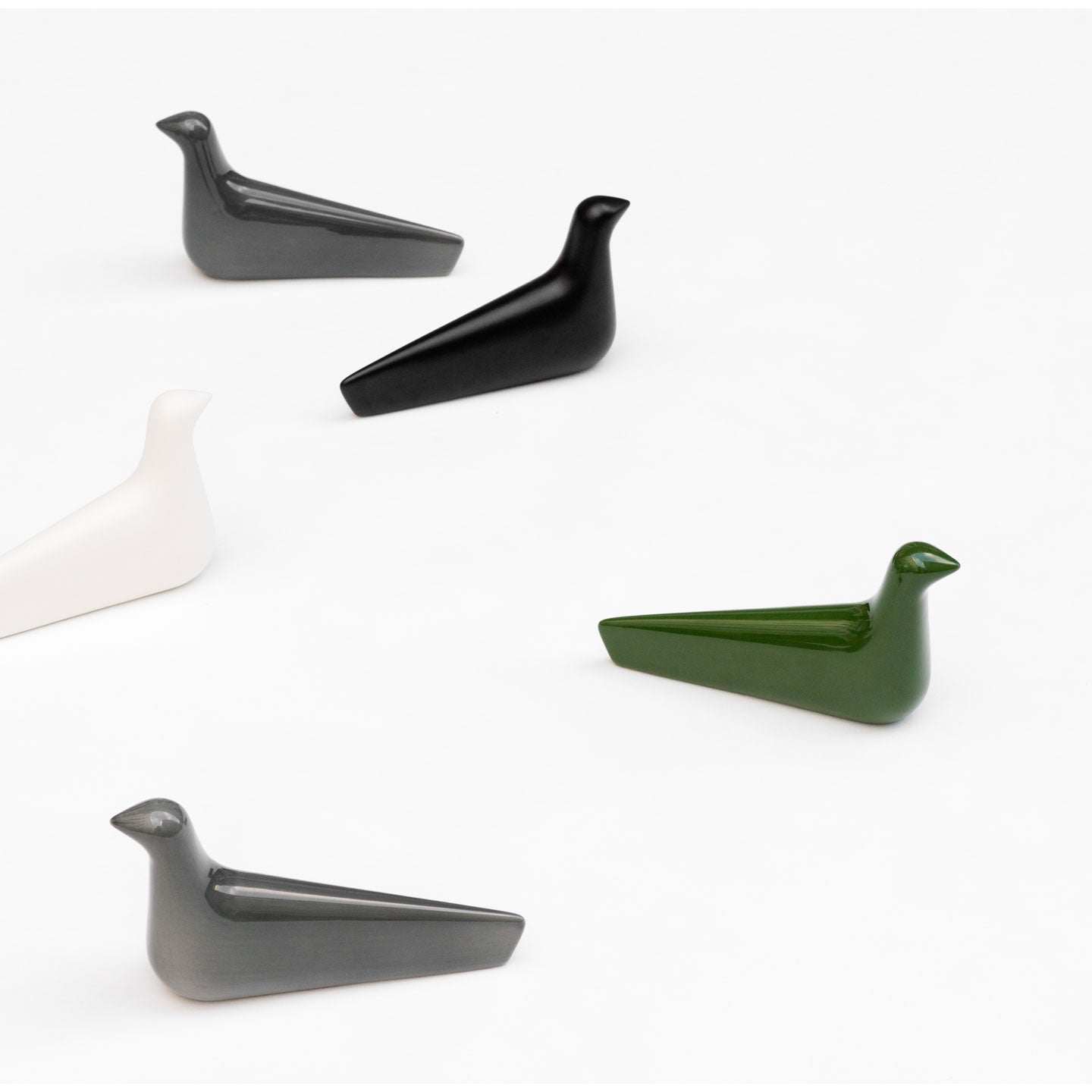 L'Oiseau Bird Ceramic | Matt Black