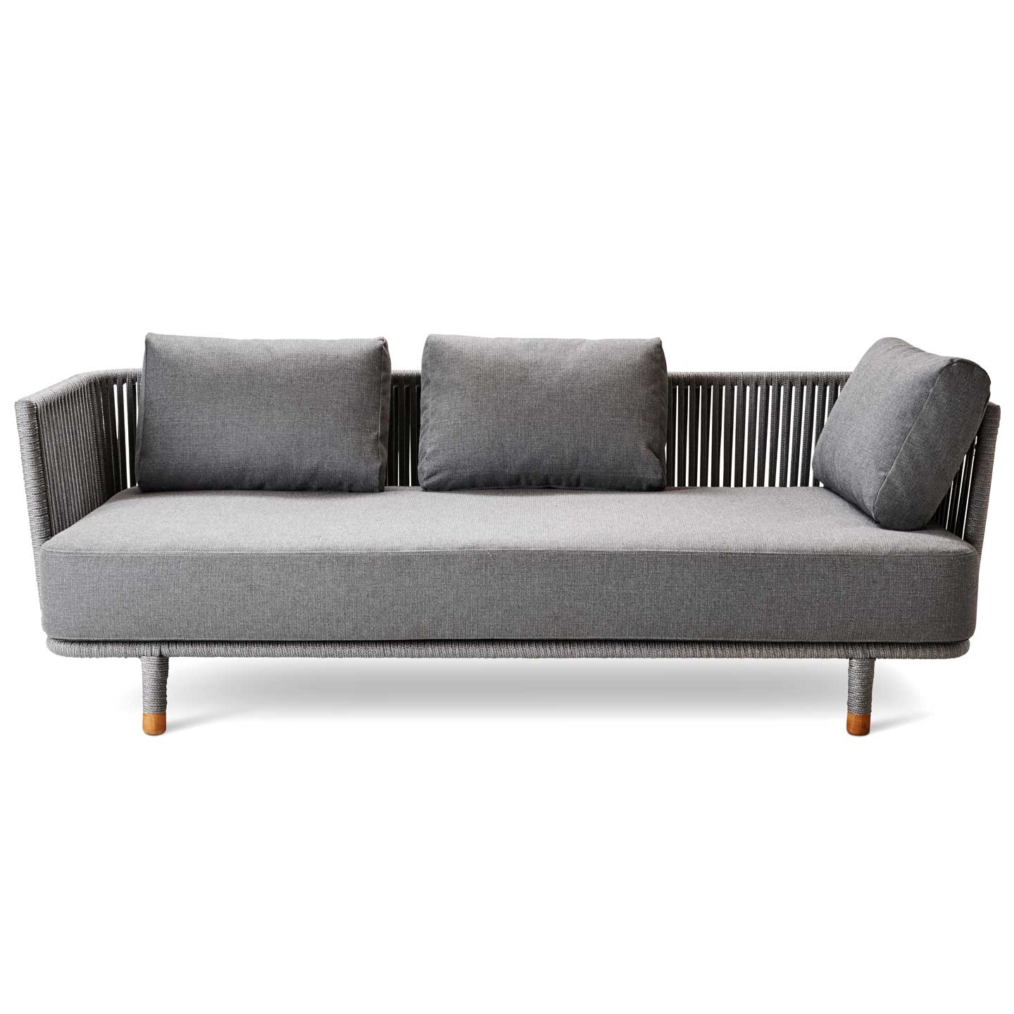 Moments 3 Seat Sofa | Soft Touch Grey