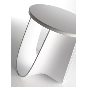 Sag Stool | White Polyurethane Top