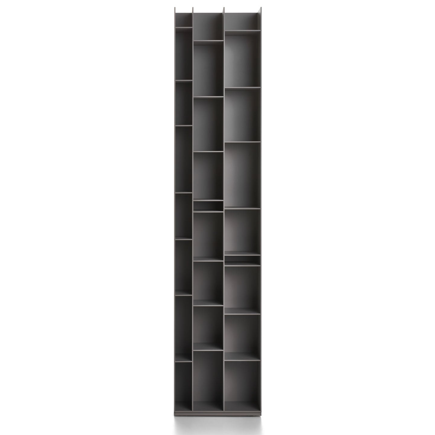 Random 3C Bookcase | Grey Medium Lacquer