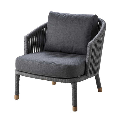 Moments Lounge Chair | Soft Touch Grey