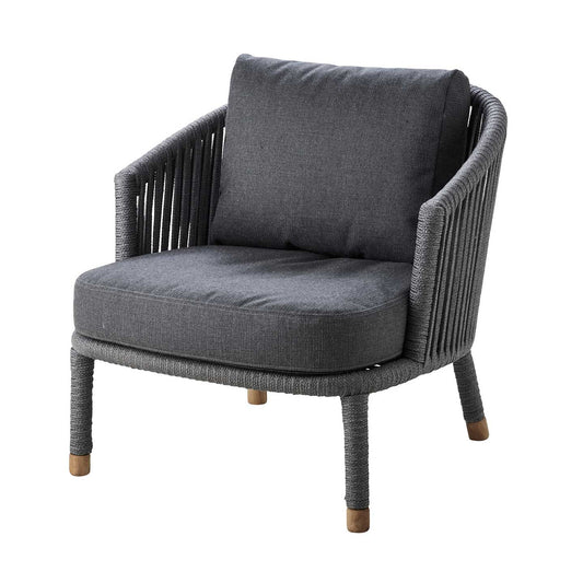 Moments Lounge Chair | Soft Touch Grey