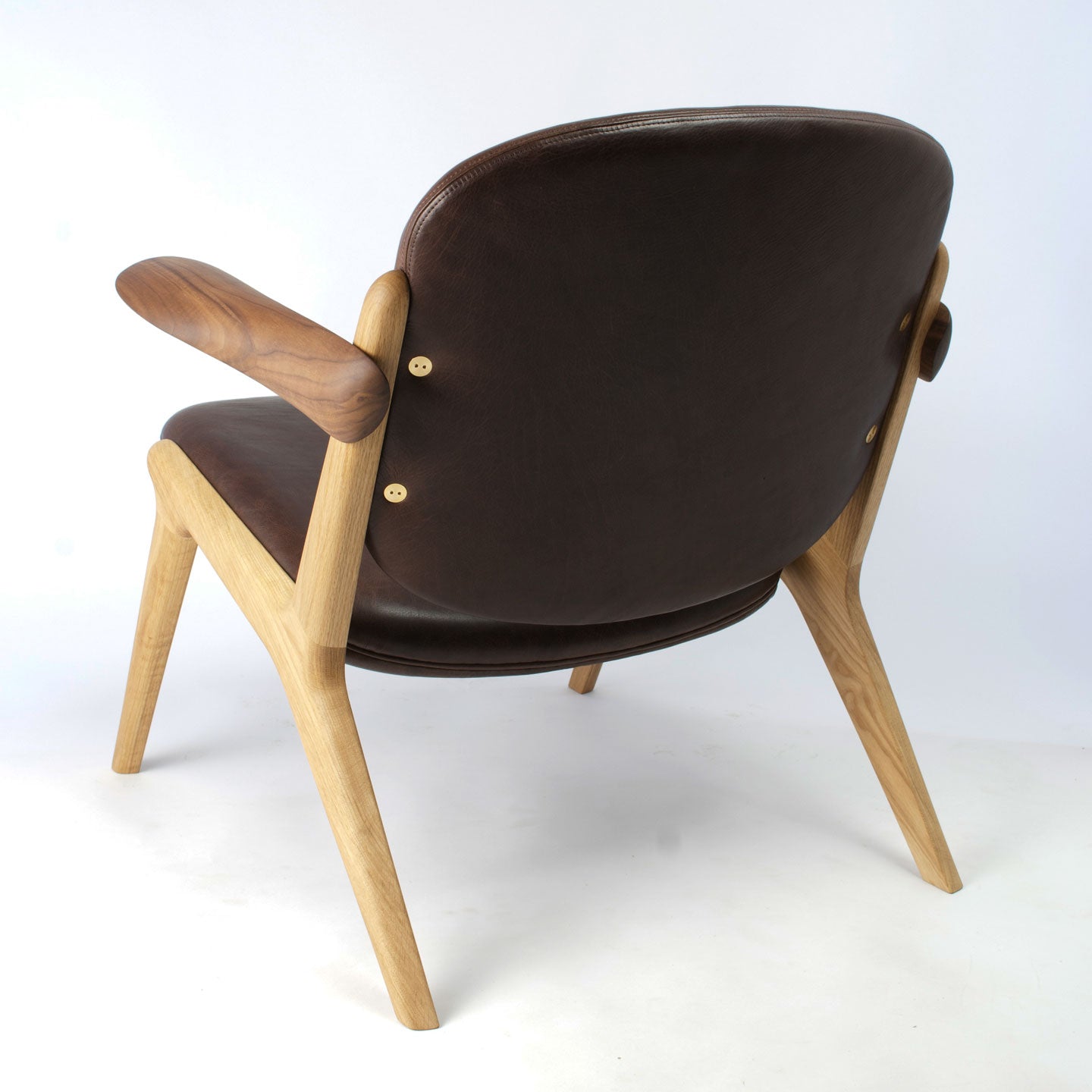 IS Lounge Chair | Black Leather