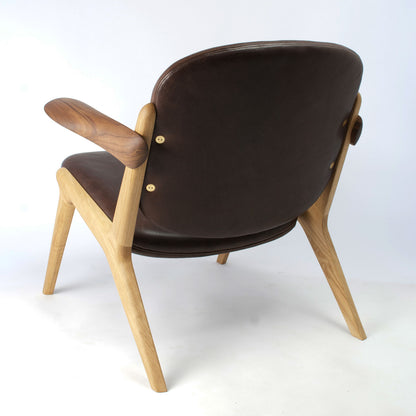 IS Lounge Chair | Black Leather