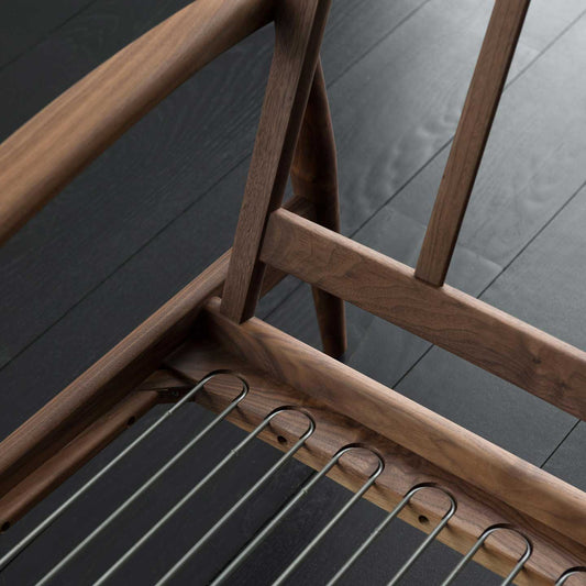 Paperknife Lounge Chair | Dark Brown Matt Leather L4SO-DU21001