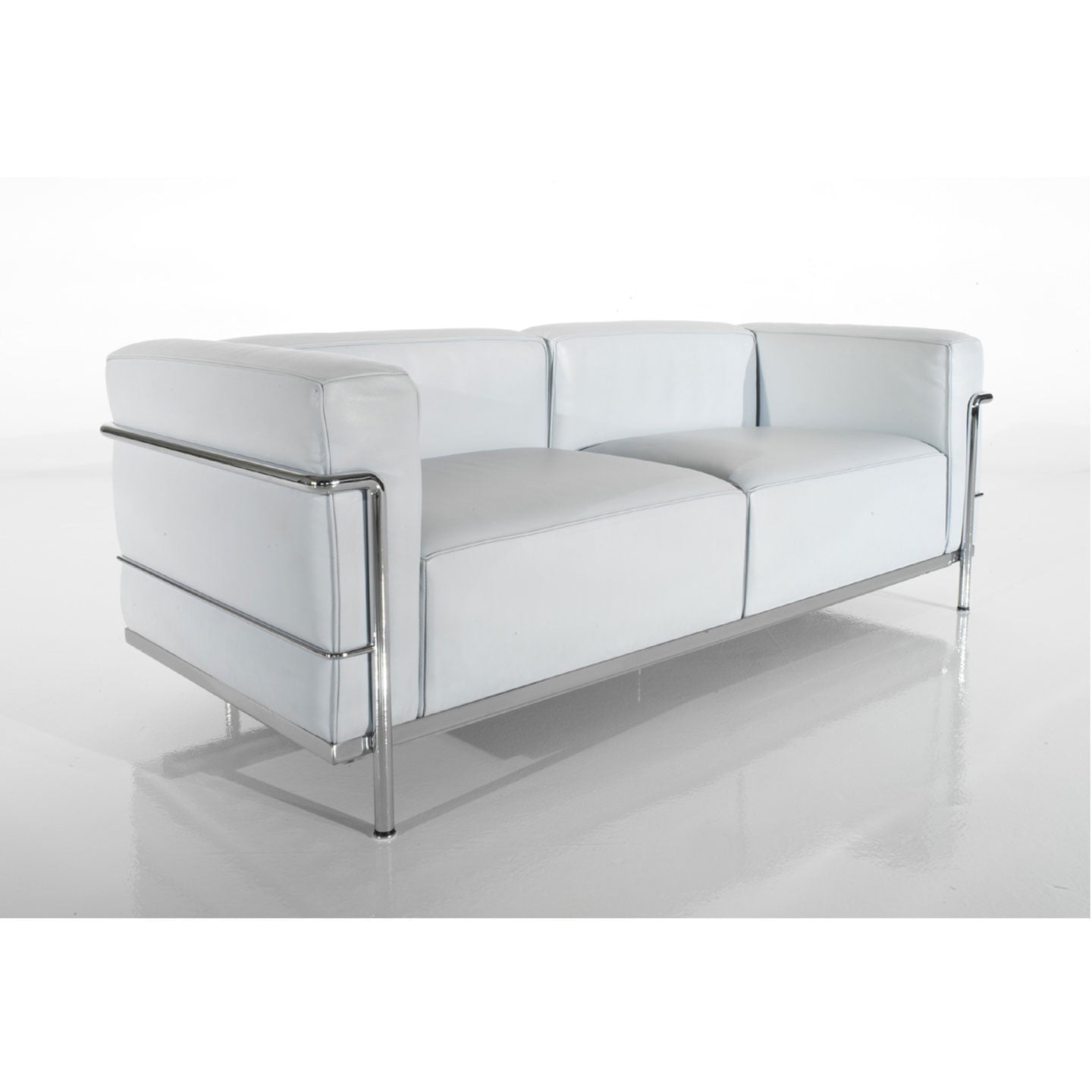 3 Grand Confort Grand Mod 2 Seat | White Leather 13X415
