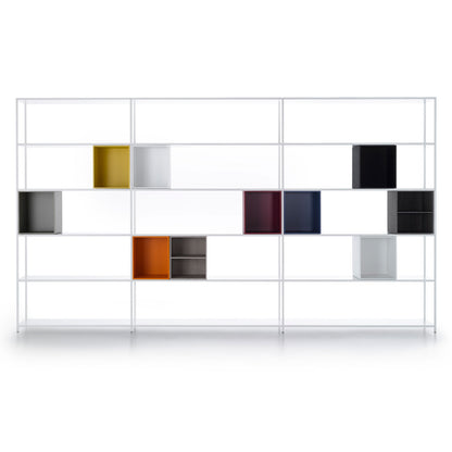 Minima 3.0 Shelving 1 | White Aluminium Frame