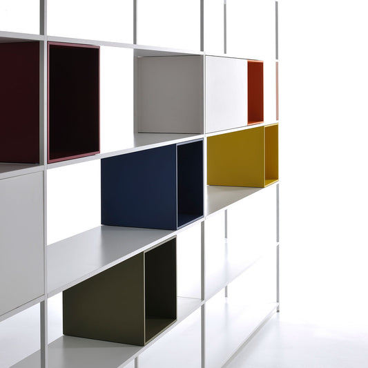Minima 3.0 Shelving 1 | White Aluminium Frame