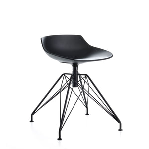 Flow Stool LEM Base | Black Seat Shell