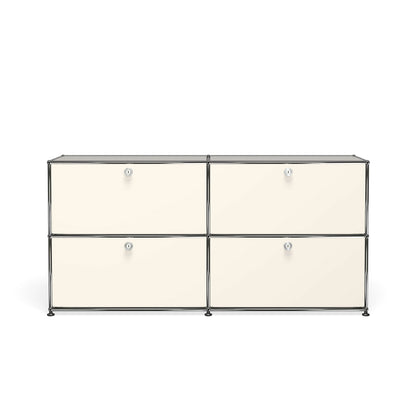USM 4 Door Sideboard | Beige Lacquer Panels