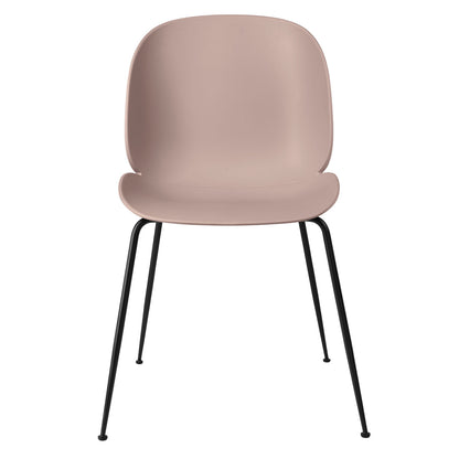 Beetle Plastic Chair Metal Base | New Beige Plastic Shell