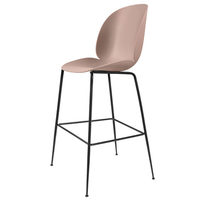 Beetle Plastic Bar Chair | New Beige Plastic Shell