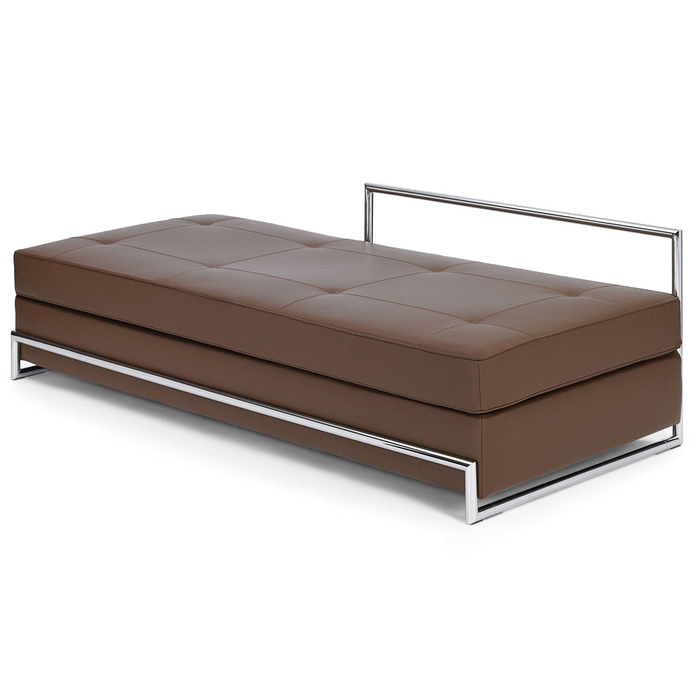 Eileen Gray Day Bed | Chocolate Leather