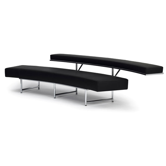 Eileen Gray Monte Carlo Sofa | Black Leather