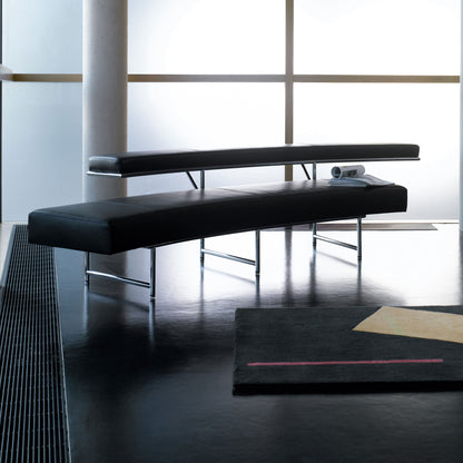Eileen Gray Monte Carlo Sofa | Black Leather