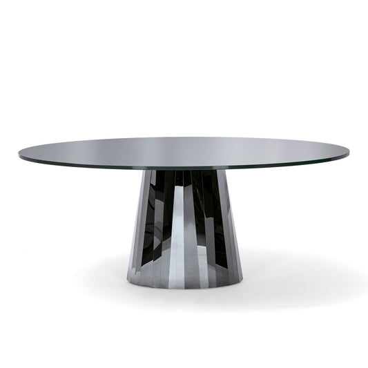Pli Dining Table | Onyx Black