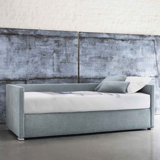 Biss Bed Version E | Safari 721 Grey Fabric