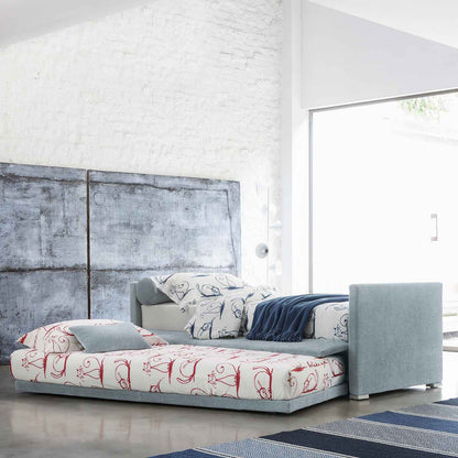 Biss Bed Version E | Safari 721 Grey Fabric
