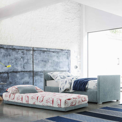 Biss Bed Version E | Safari 721 Grey Fabric