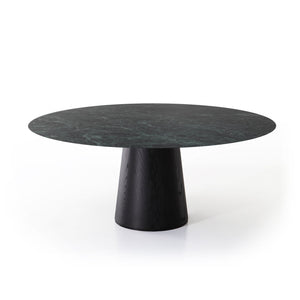 Materic Dining Table | Rameggiato Green Marble Top