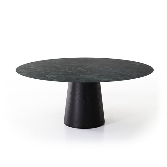 Materic Dining Table | Rameggiato Green Marble Top