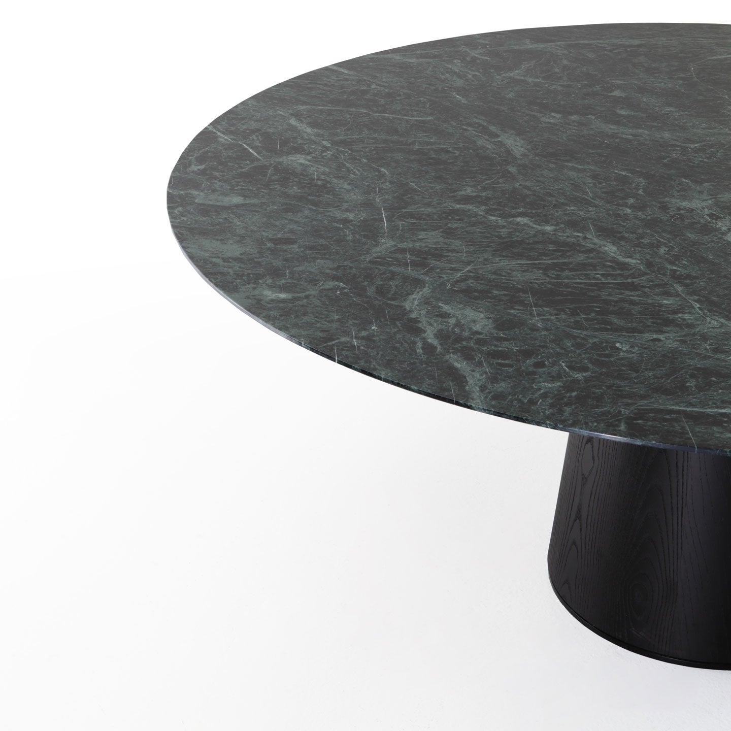 Materic Dining Table | Rameggiato Green Marble Top