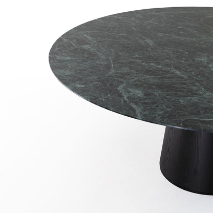 Materic Dining Table | Rameggiato Green Marble Top