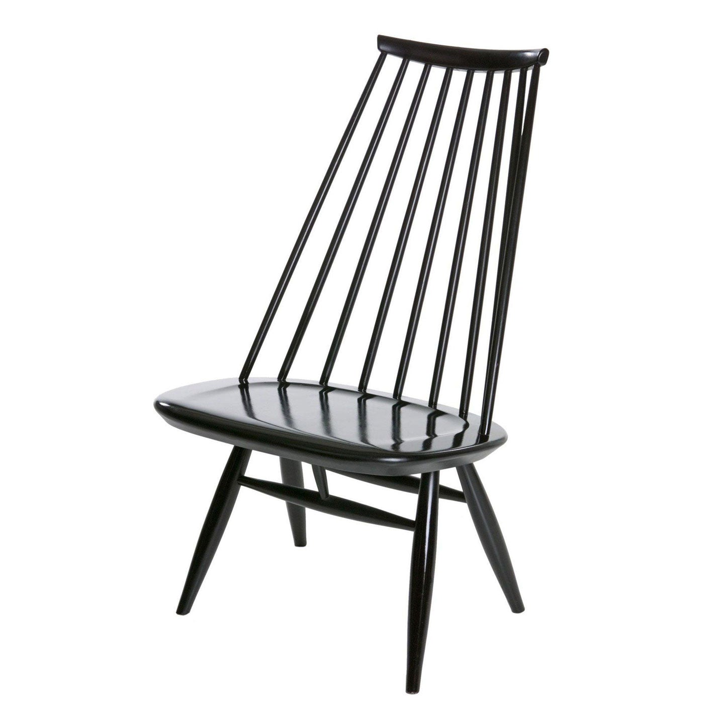 Mademoiselle Lounge Chair | Birch Lacquered White
