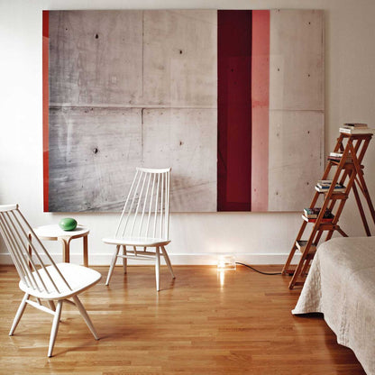 Mademoiselle Lounge Chair | Birch Lacquered White