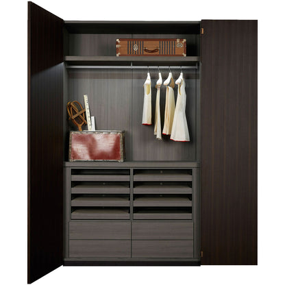 Clip Wardrobe Example | Hemlock Melamine Structure