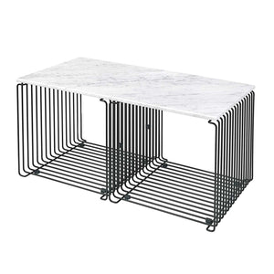 Panton Wire Double with Top | Black